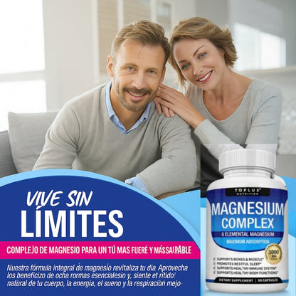 Magnesio Complex™ 8 en 1 – Equilibrio Corporal Completo